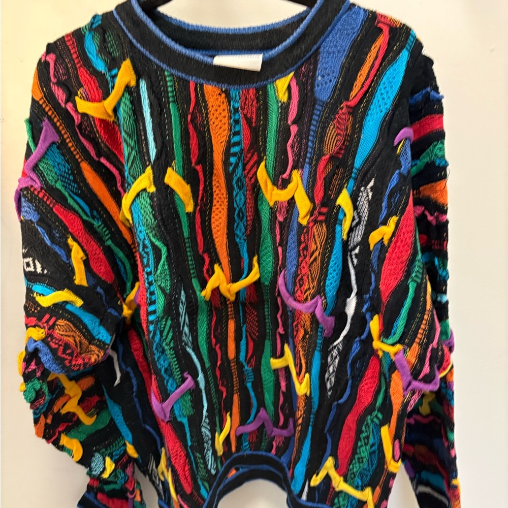 COOGI Multicolor Crewneck Sweater